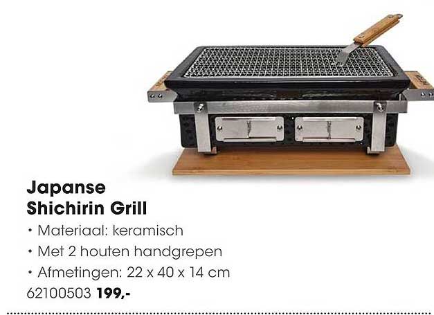Japanse Shichirin Grill