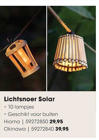 Lichtsnoer Solar