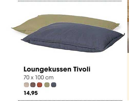 Loungekussen Tivoli