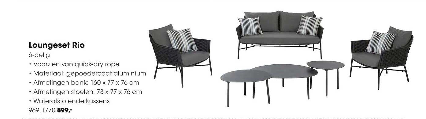 Loungeset Rio
