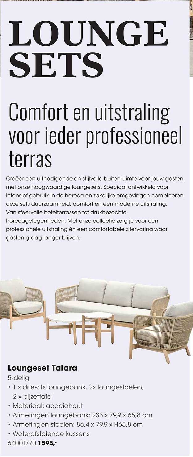 Loungeset Talara