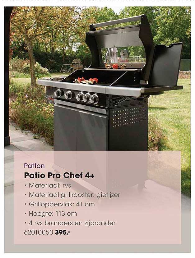 Patio Pro Chef 4+