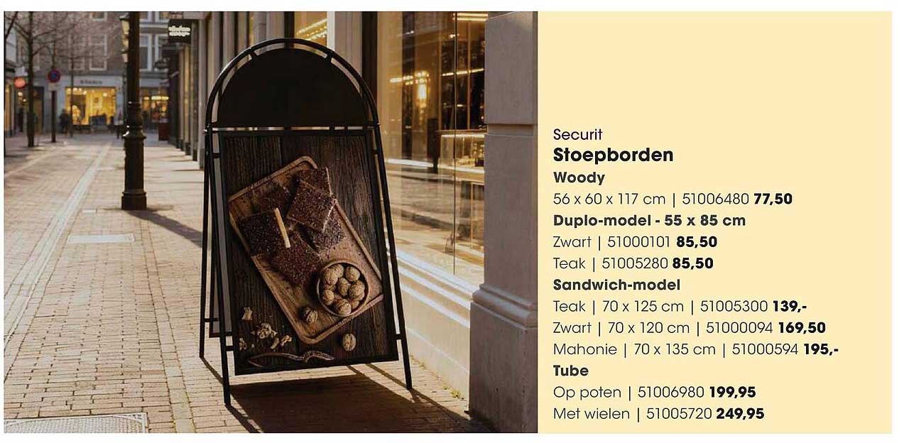 Securit Stoepborden