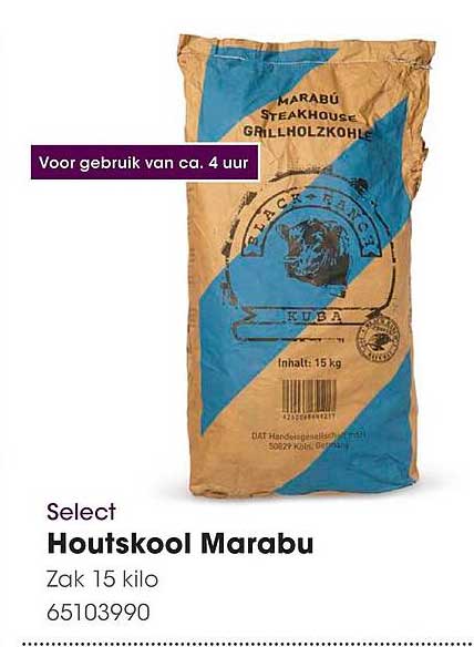 Select Houtskool Marabu