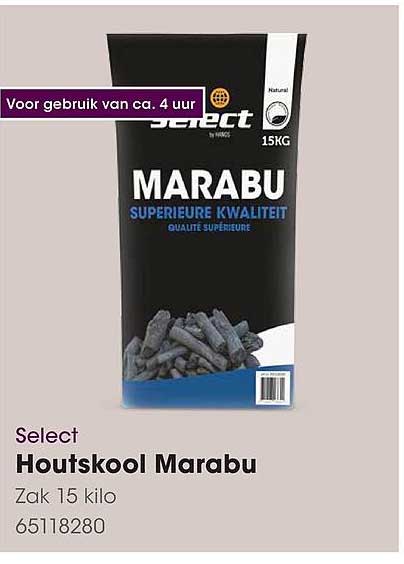 Select Houtskool Marabu