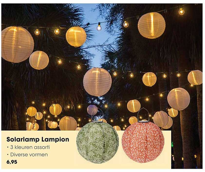 Solarlamp Lampion