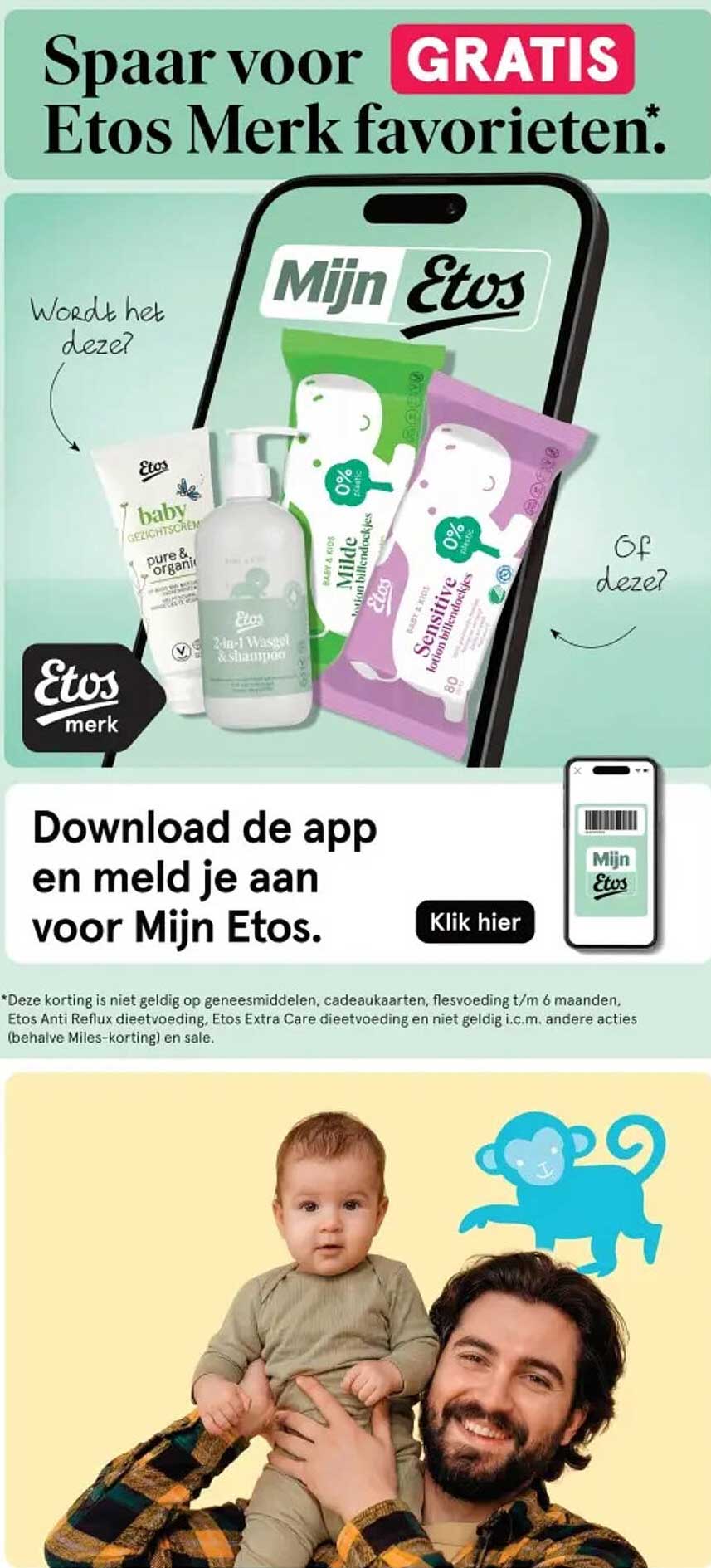 Spaar voor Etos Merk favorieten.