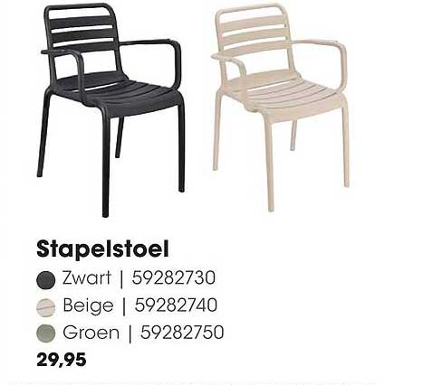 Stapelstoel