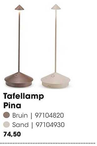 Tafellamp Pina