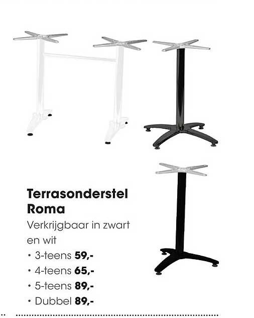 Terrasonderstel Roma