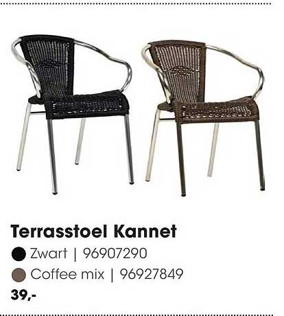 Terrasstoel Kannet