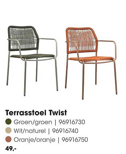Terrasstoel Twist