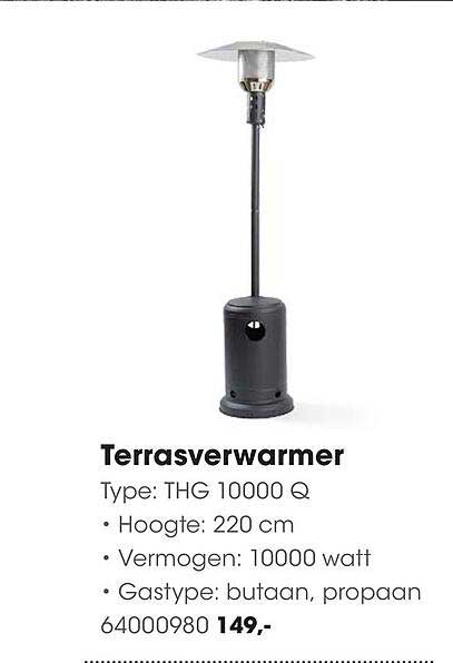 Terrasverwarmers