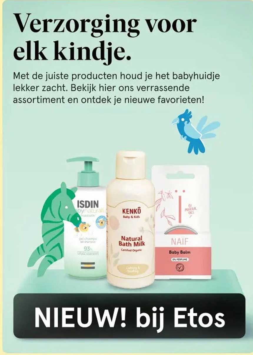 Verzorging voor elk kindje.