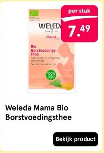 Weleda Mama Bio Borstvoedingsthee