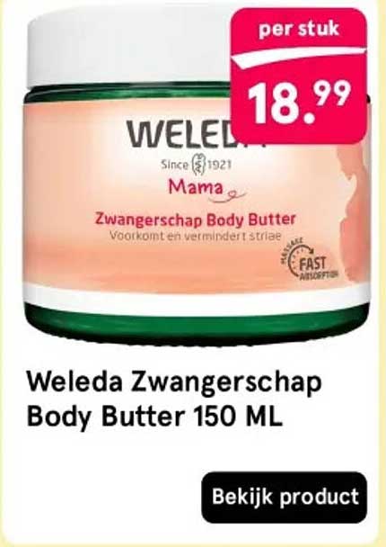 Weleda Zwangerschap Body Butter 150 ML