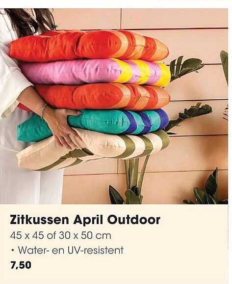 Zitkussen April Outdoor