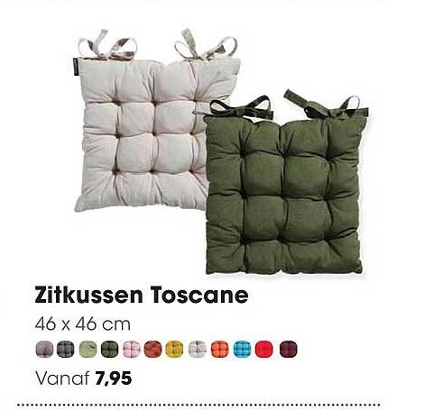 Zitkussen Toscane