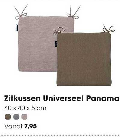 Zitkussen Universeel Panama