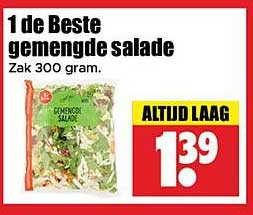 1 de Beste gemengde salade
