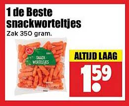 1 de Beste snackworteltjes