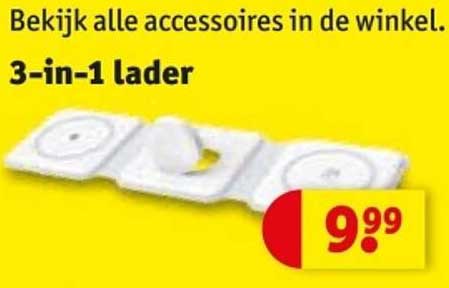 3-in-1 lader
