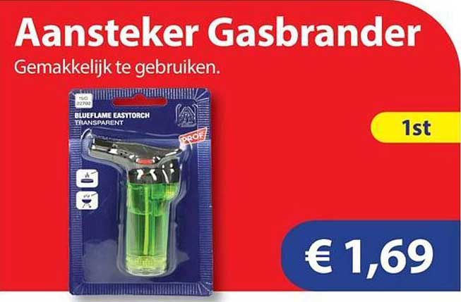 Aansteker Gasbrander