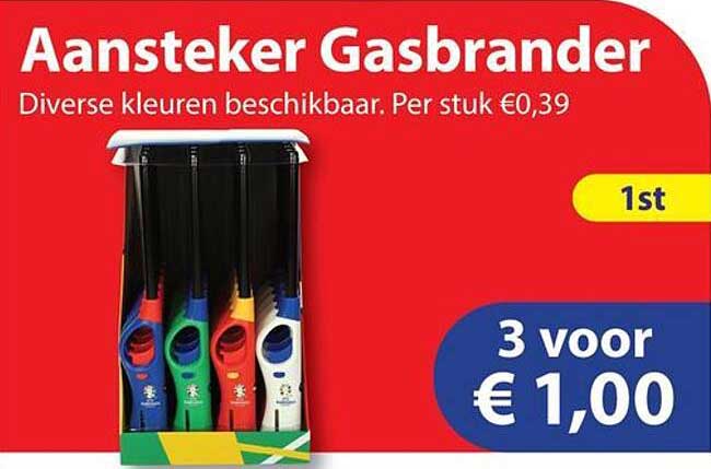 Aansteker Gasbrander