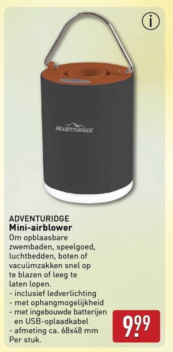 ADVENTURIDGE Mini-airblower