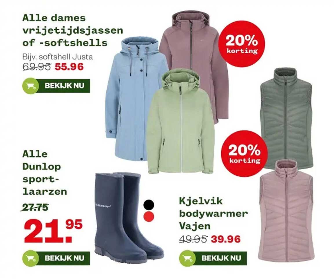 Alle dames vrijetijdsjassen of -softshells