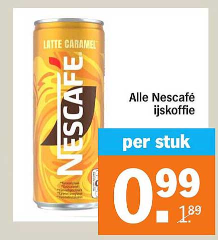 Alle Nescafé ijskoffie