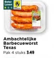 Ambachtelijke Barbecueworst Texas