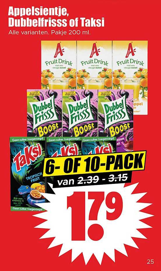 Appelsientje, Dubbelfrisss of Taksi