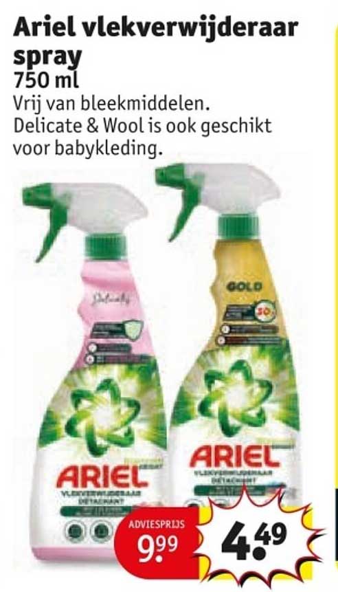 Ariel vlekverwijderaar spray 750 ml