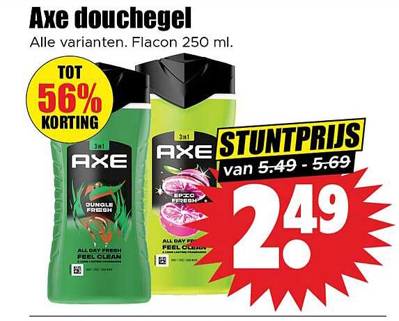 Axe douchegel