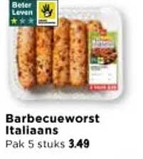 Barbecueworst Italiaans