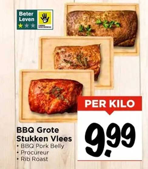 BBQ Grote Stukken Vlees