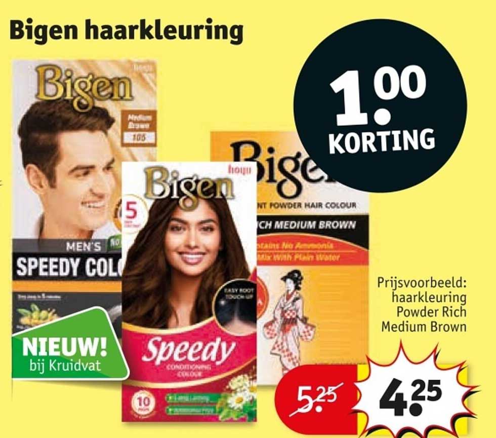 Bigen haarkleuring