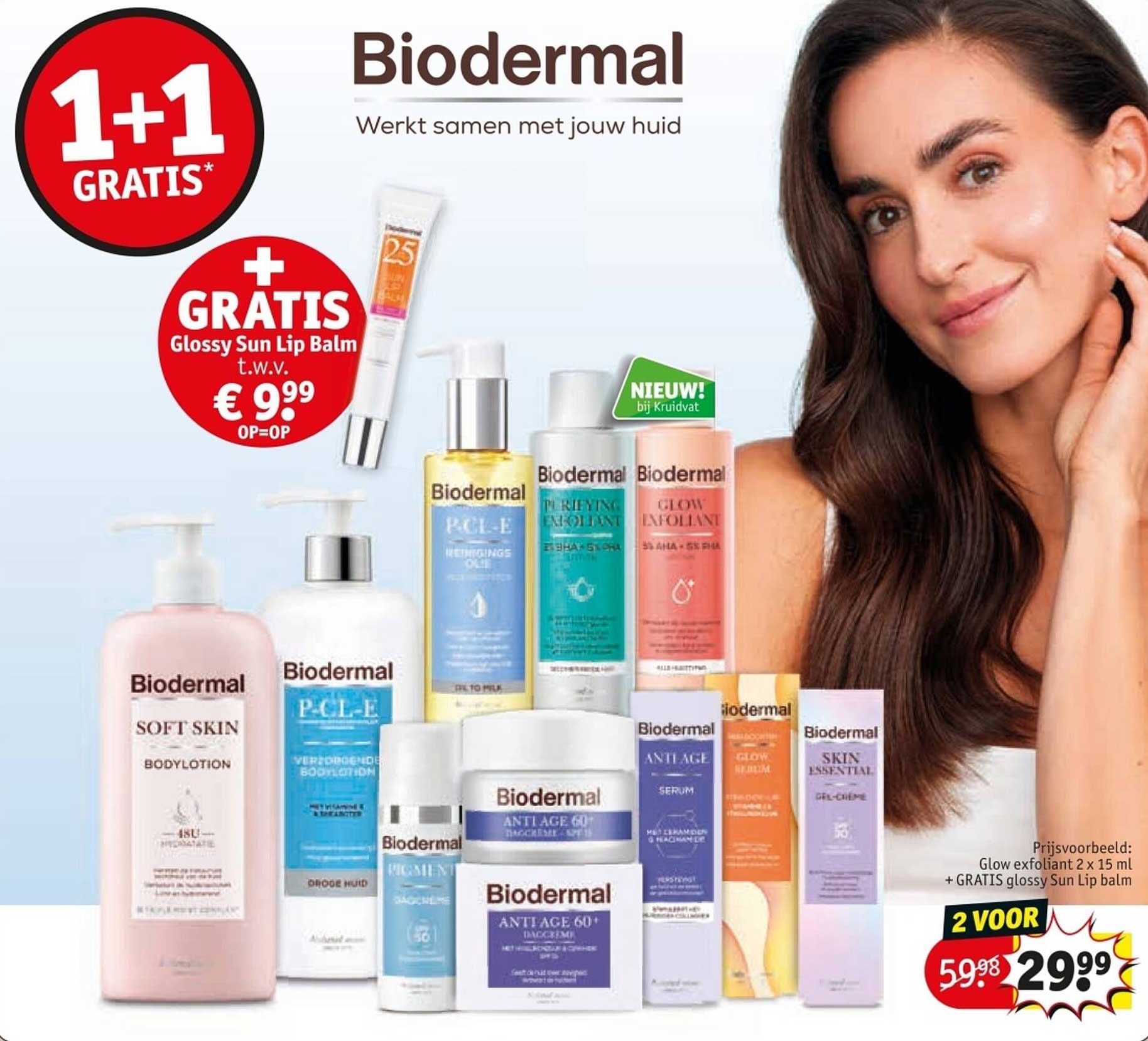 Biodermal 1+1 GRATIS