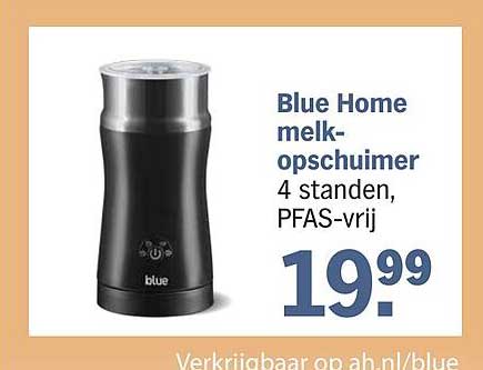 Blue Home melkopschuimer