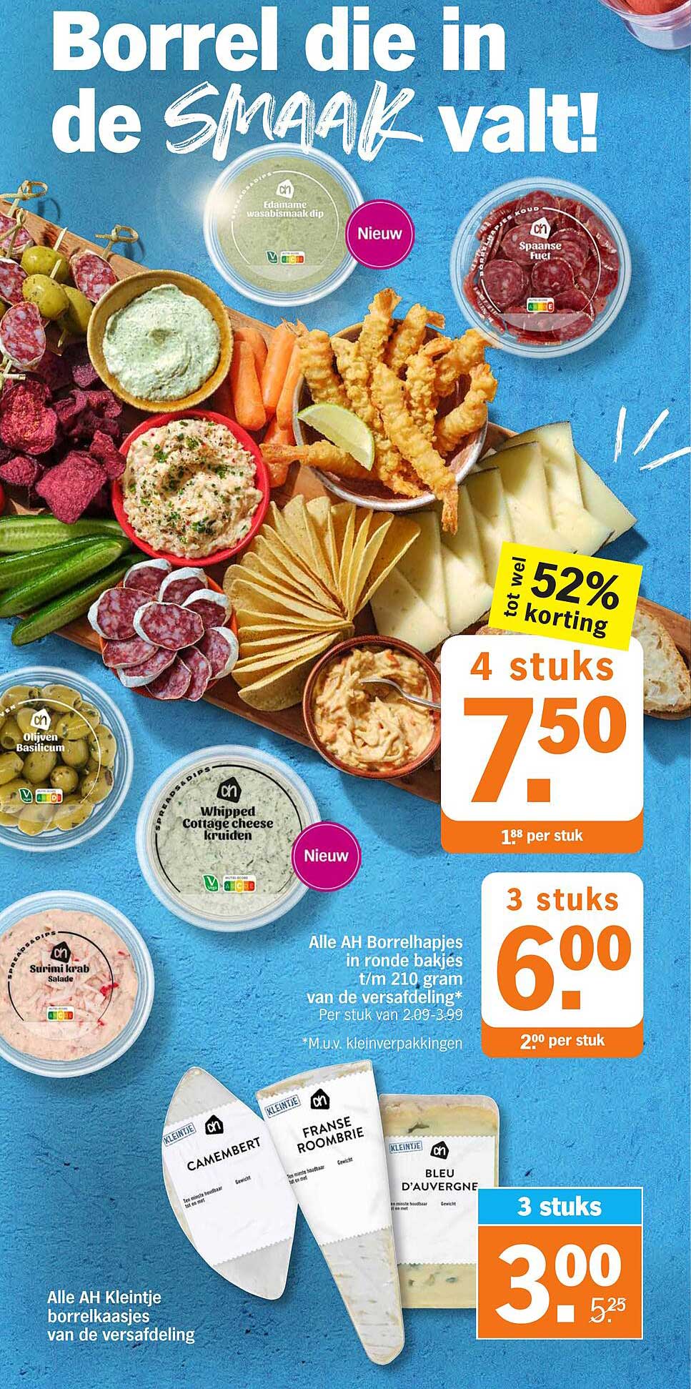 Borrel die in de SMAAK valt!