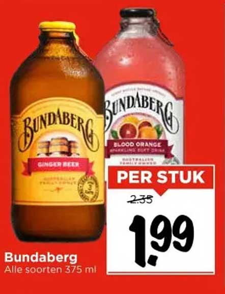 Bundaberg Alle soorten 375 ml