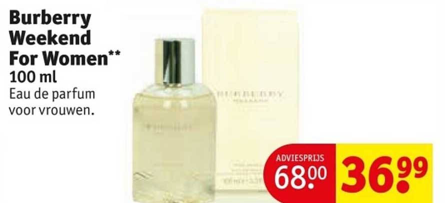 Burberry Weekend For Women 100 ml Eau de parfum voor vrouwen.