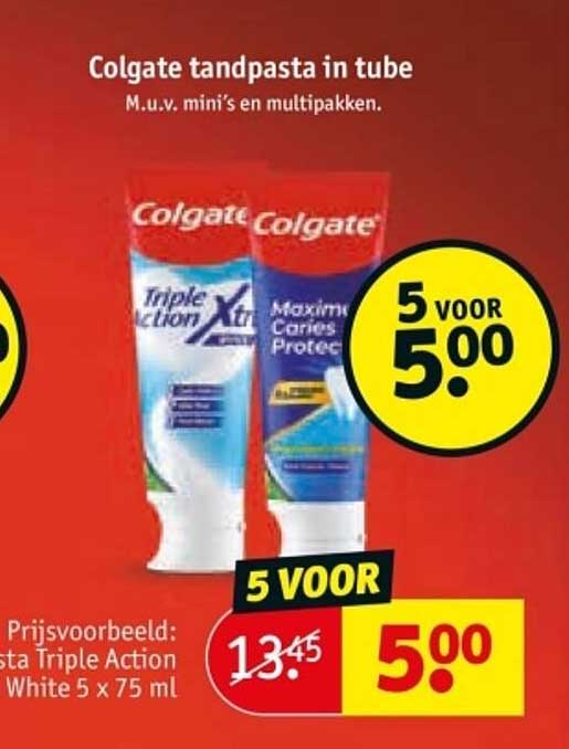 Colgate tandpasta in tube