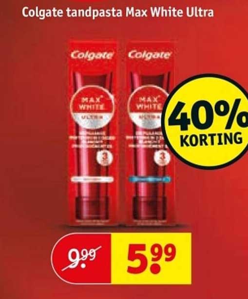 Colgate tandpasta Max White Ultra