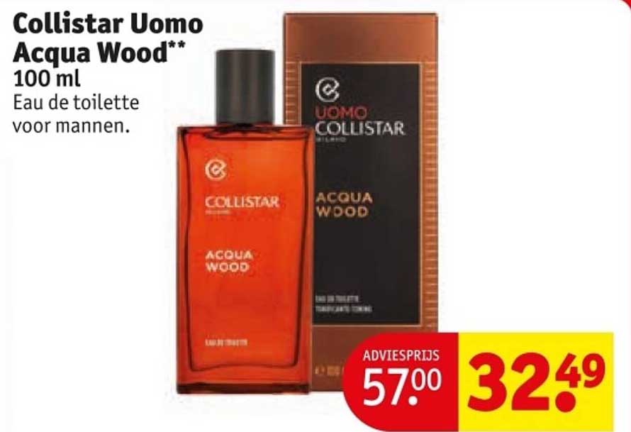 Collistar Uomo Acqua Wood** 100 ml