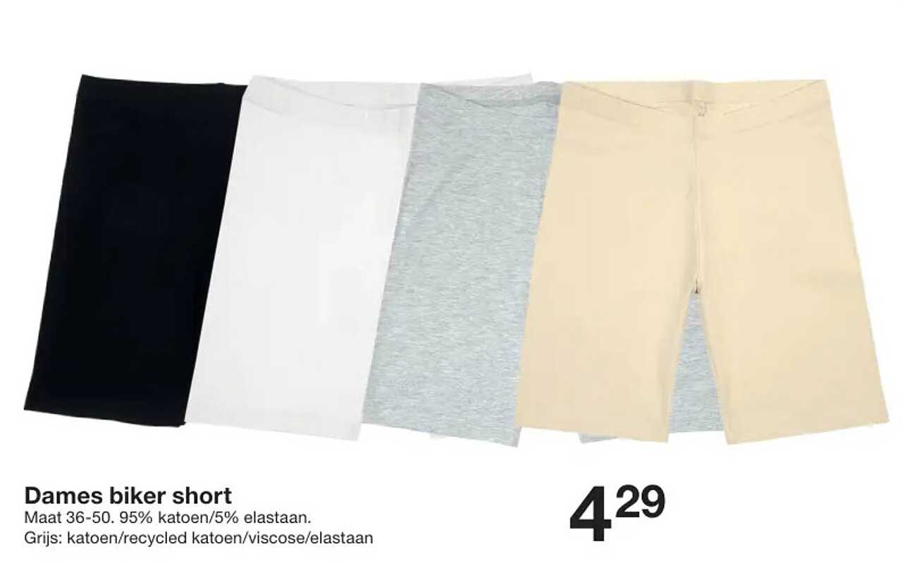 Dames biker short