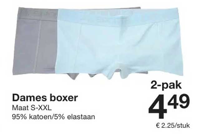 Dames boxer