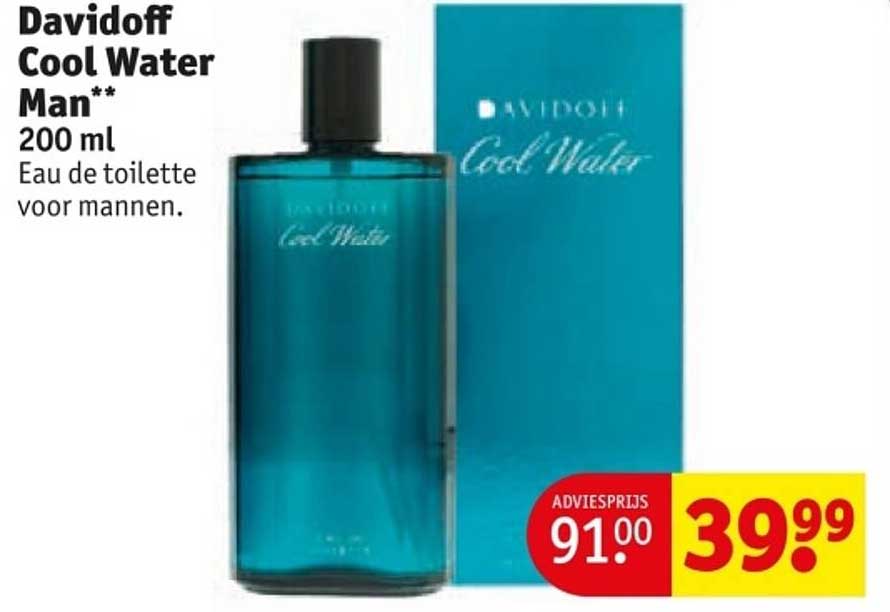Davidoff Cool Water Man 200 ml Eau de toilette voor mannen.