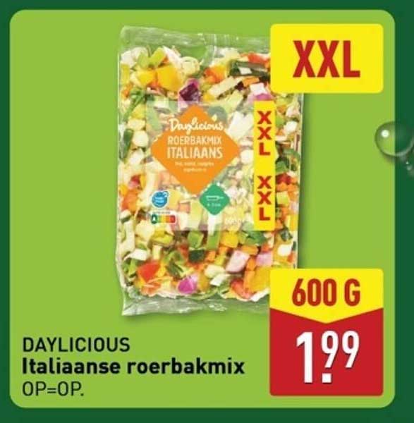 DAYLICIOUS Italiaanse roerbakmix